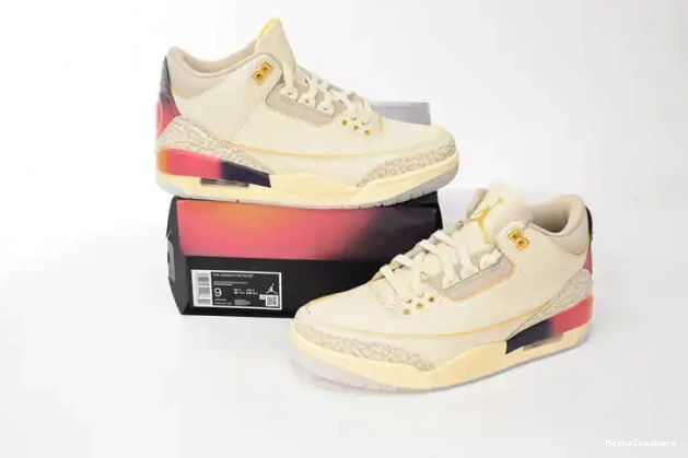 MaikeSneakers FN0344-901 Sunset Jordan J Medellin 3 x Balvin Air 0415